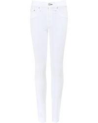 Lyst - Rag & Bone /jean Rbw23 Crop Jean in White